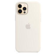 Apple silikónový obal pre iPhone 12/12 Pro – biely s MagSafe – Obrázok 4