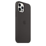 Apple silikónový obal pre iPhone 12/12 Pro – čierny s MagSafe – Obrázok 2