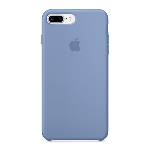 Apple silikónový obal pre iPhone 7 Plus / 8 Plus – azúrový 1