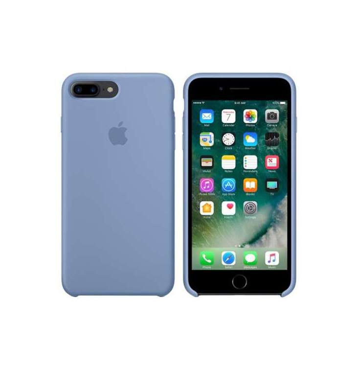 Apple silikónový obal pre iPhone 7 Plus / 8 Plus – azúrový 2