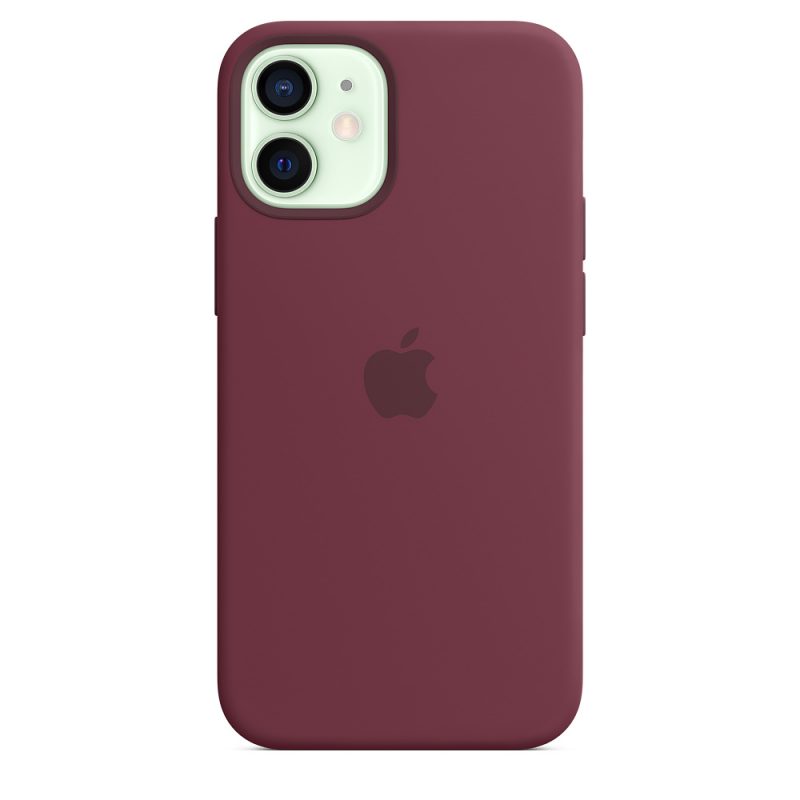 Apple silikónový obal pre iPhone 12 mini – slivkový s MagSafe 1