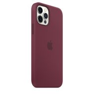 Apple silikónový obal pre iPhone 12/12 Pro – slivkový s MagSafe – Obrázok 4