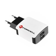 Cestovná nabíjačka Forcell 2A s 2x USB zásuvkou