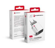 Cestovná nabíjačka Forcell 2A s 2x USB zásuvkou – Obrázok 2