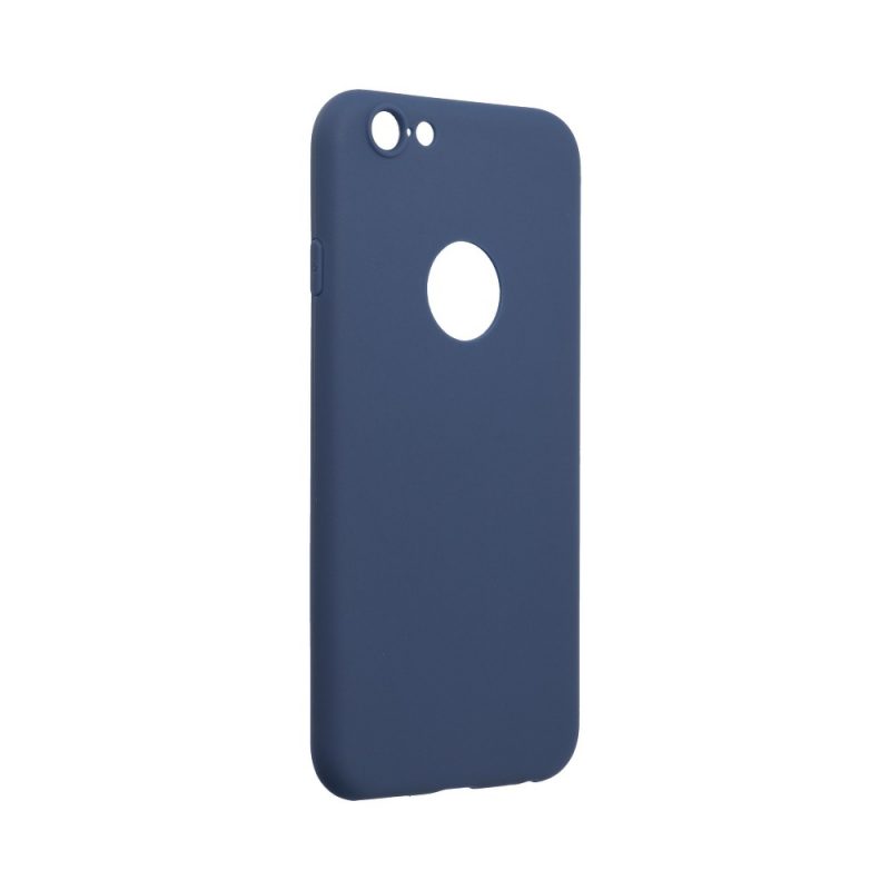 Forcell SOFT silikónový obal pre iPhone 6/6S tmavo modrý 1