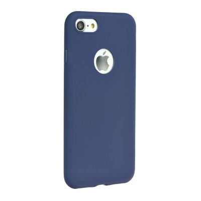 Forcell SOFT silikónový obal pre iPhone 7 Plus / 8 Plus tmavo modrý 1