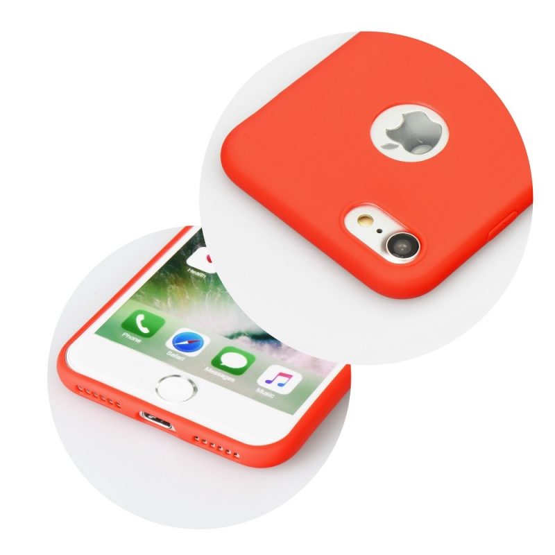 Forcell SOFT silikónový obal pre iPhone XS Max červený 3