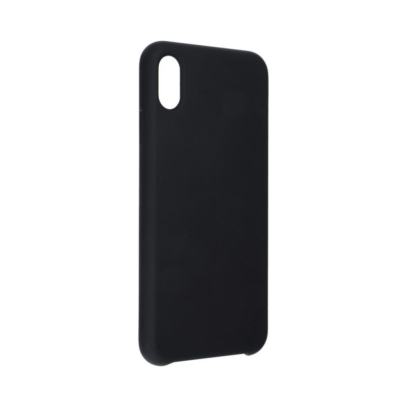 Forcell silikónový obal pre iPhone XR čierny 1