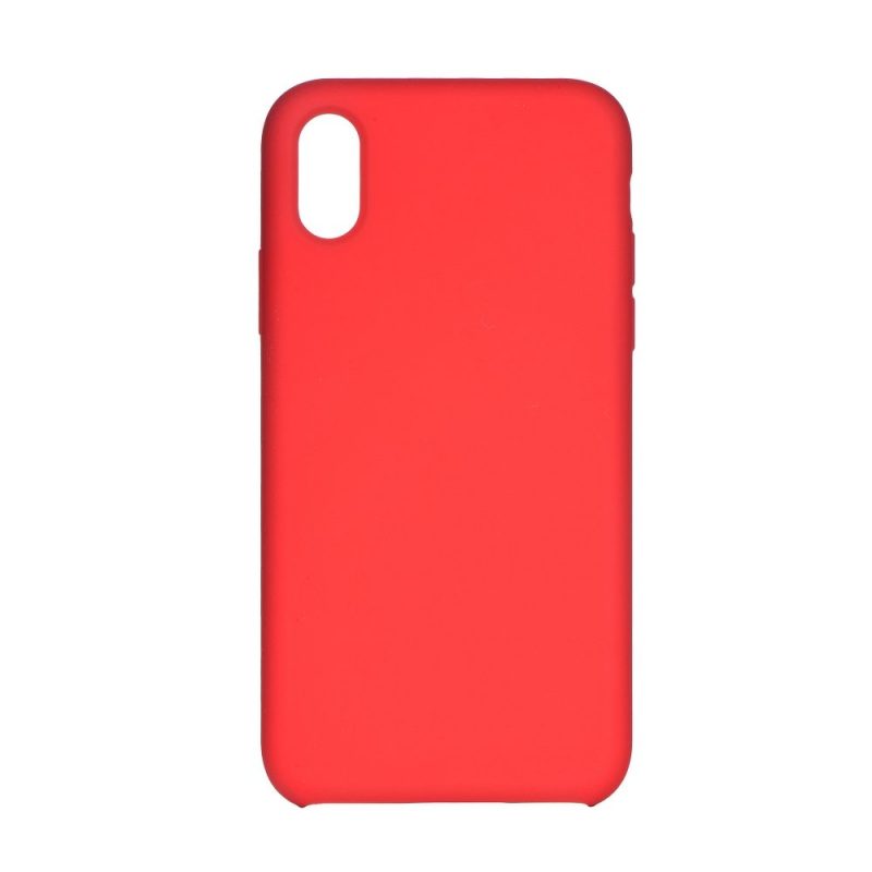 Forcell silikónový obal pre iPhone X/XS červený 1