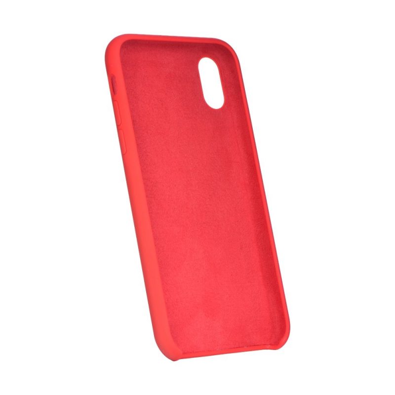 Forcell silikónový obal pre iPhone X/XS červený 2