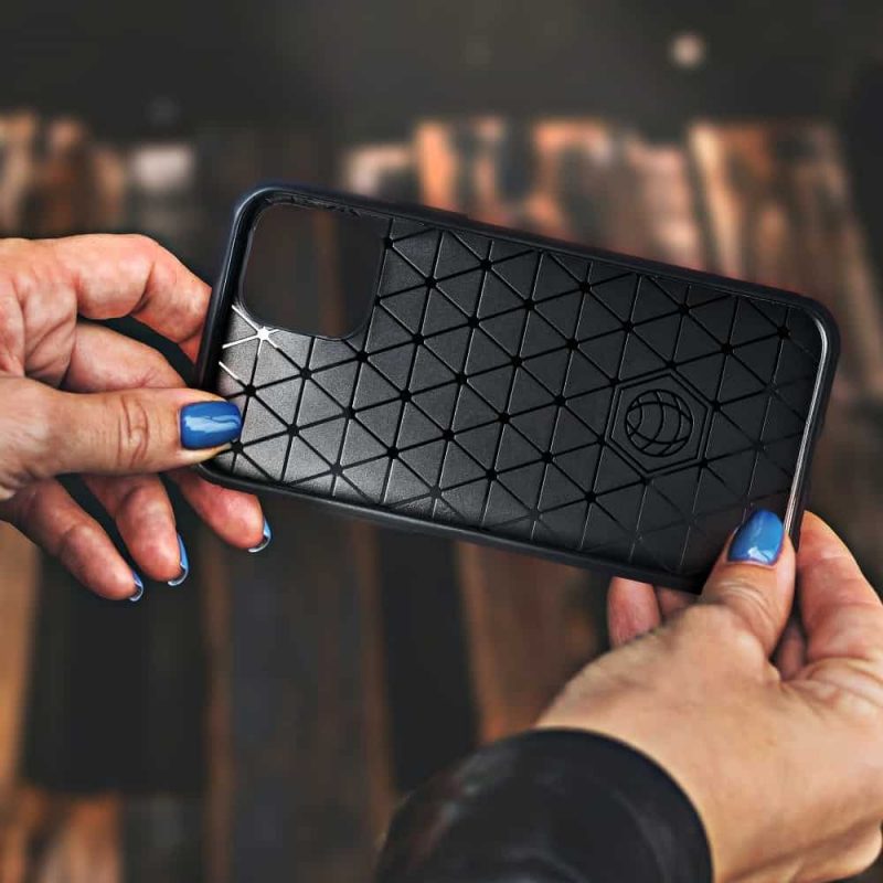 Obal Forcell CARBON pre iPhone 6 / 6S čierny 3
