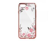 Obal Forcell Diamond pre iPhone 6/6S ružovo-zlatý