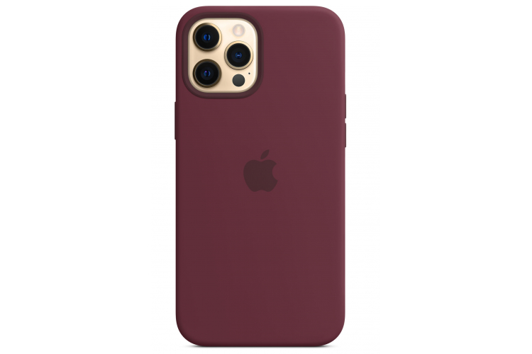 Apple silikónový obal pre iPhone 12 Pro Max – slivkový s MagSafe 1