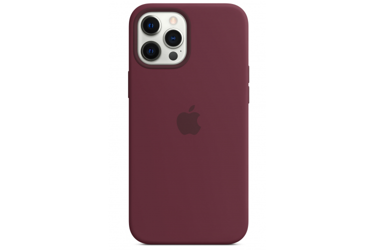 Apple silikónový obal pre iPhone 12 Pro Max – slivkový s MagSafe 2