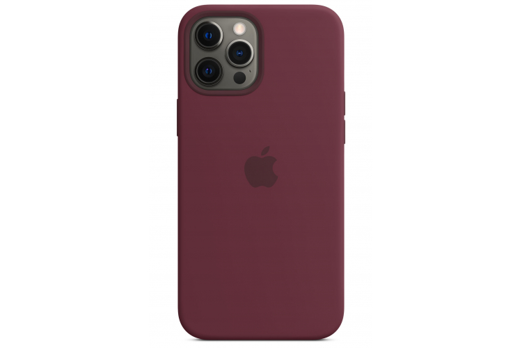 Apple silikónový obal pre iPhone 12 Pro Max – slivkový s MagSafe 3