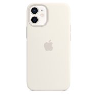 Apple silikónový obal pre iPhone 12 mini – biely s MagSafe – Obrázok 3