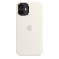 Apple silikónový obal pre iPhone 12 mini – biely s MagSafe – Obrázok 4