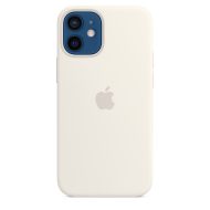 Apple silikónový obal pre iPhone 12 mini – biely s MagSafe – Obrázok 5
