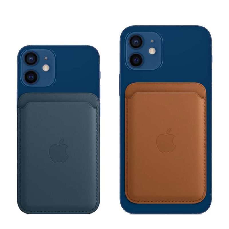 Kožená peňaženka s MagSafe pre iPhone - baltská modrá 3