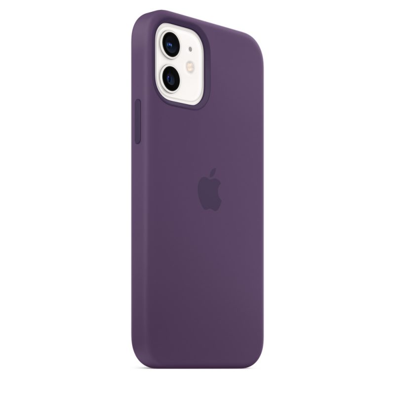Apple silikónový obal pre iPhone 12/12 Pro – ametystový s MagSafe 5