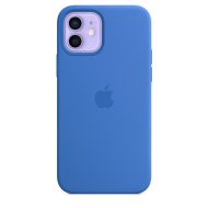 Apple silikónový obal pre iPhone 12/12 Pro – stredomorsky modrý s MagSafe – Obrázok 2