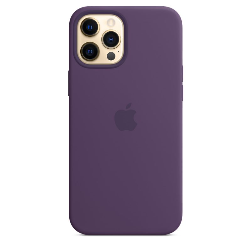 Apple silikónový obal pre iPhone 12 Pro Max – ametystový s MagSafe 1