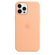 Apple silikónový obal pre iPhone 12 Pro Max – melónovo oranžový s MagSafe – Obrázok 3