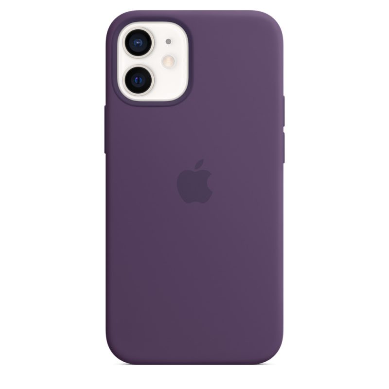 Apple silikónový obal pre iPhone 12 mini – ametystový s MagSafe 1