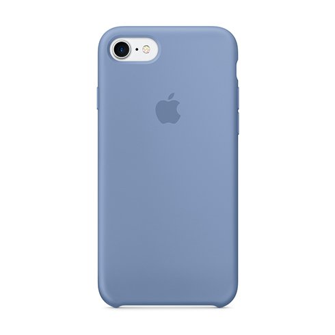 Apple silikónový obal pre iPhone 7 / 8 – azúrový 1