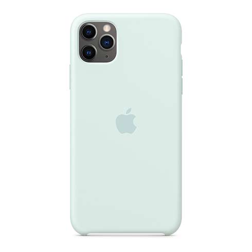 Apple silikónový obal pre iPhone 11 Pro - bledozelený 4