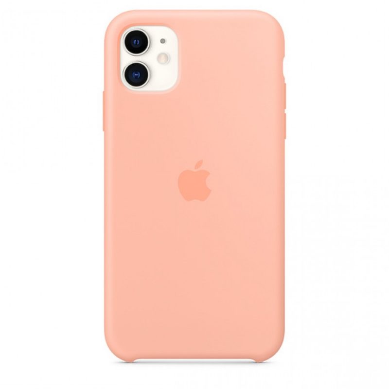 Apple silikónový obal pre iPhone 11 – grepovo ružový 1