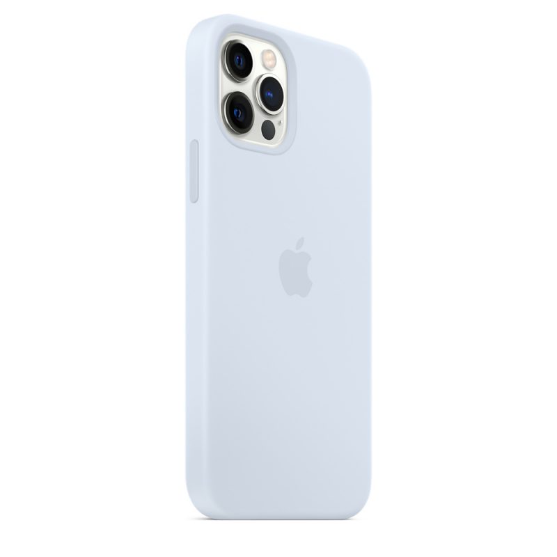 Apple silikónový obal pre iPhone 12/12 Pro – nebesky modrý s MagSafe 3