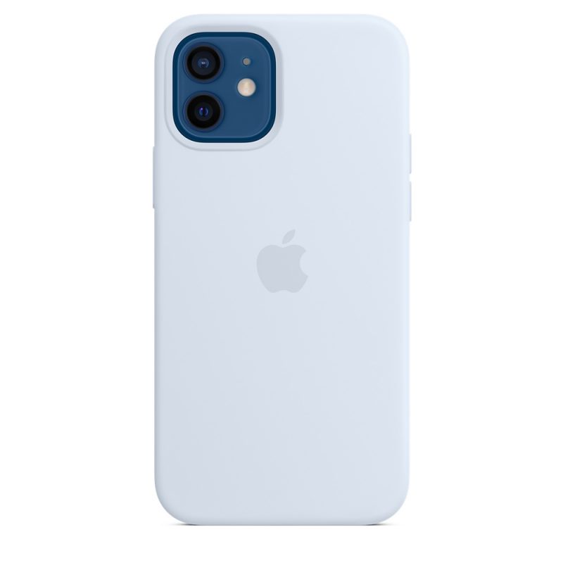 Apple silikónový obal pre iPhone 12/12 Pro – nebesky modrý s MagSafe 6