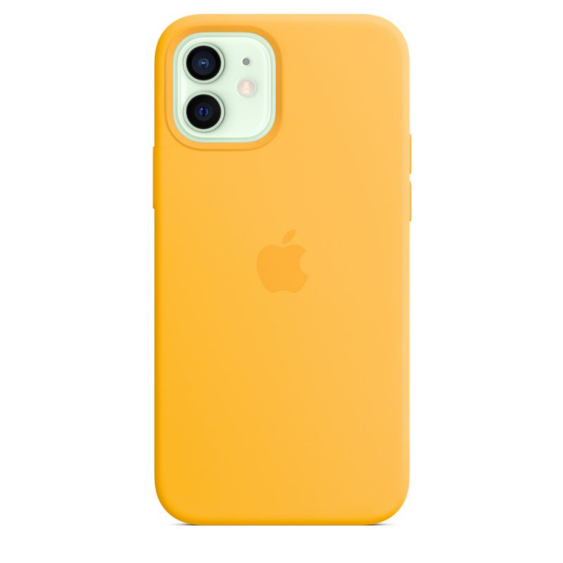 Apple silikónový obal pre iPhone 12/12 Pro – slnečnicový s MagSafe 1