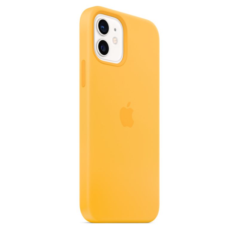 Apple silikónový obal pre iPhone 12 mini – slnečnicový s MagSafe 4