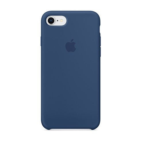 Apple silikónový obal pre iPhone 7 / 8 – kobaltovo modrý 1