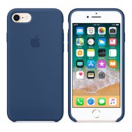 Apple silikónový obal pre iPhone 7 / 8 – kobaltovo modrý – Obrázok 3