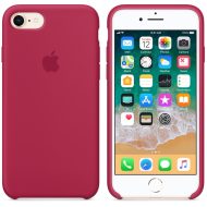Apple silikónový obal pre iPhone 7 / 8 - ružovo červený – Obrázok 3