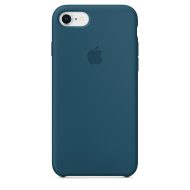 Apple silikónový obal pre iPhone 7 / 8 – vesmírne modrý