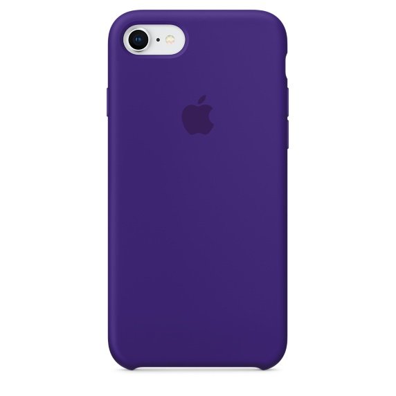 Apple silikónový obal pre iPhone 7 / 8 – fialový 1