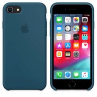 Apple silikónový obal pre iPhone 7 / 8 – vesmírne modrý – Obrázok 4