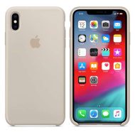 Apple silikónový obal pre iPhone X / XS - kamenne sivá – Obrázok 3