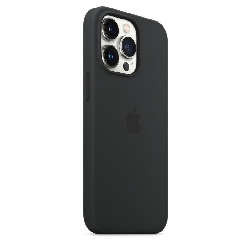 Apple silikónový obal pre iPhone 13 Pro – čierny s MagSafe 2