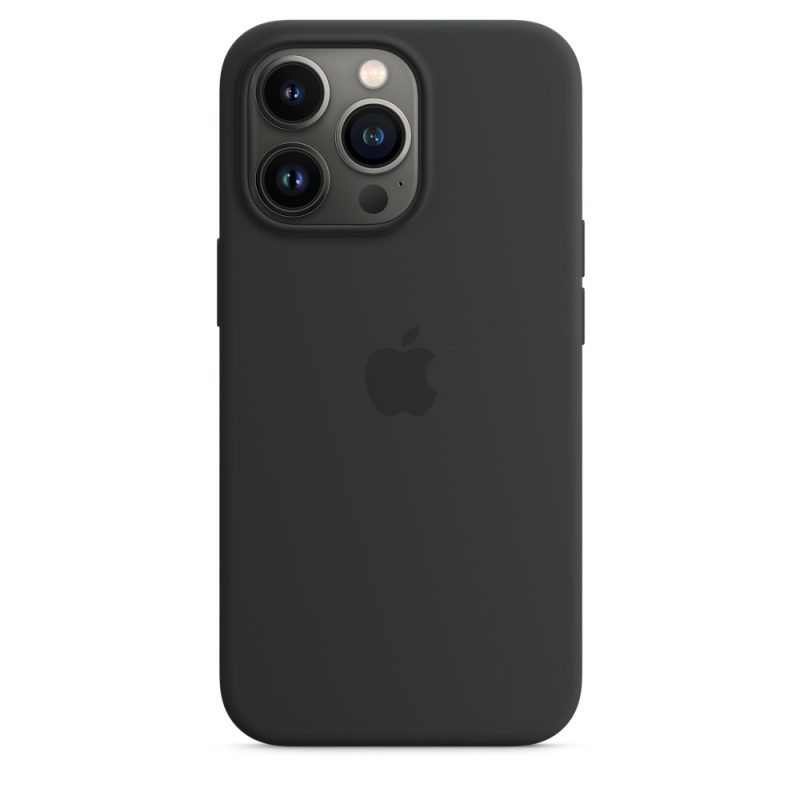 Apple silikónový obal pre iPhone 13 Pro – čierny s MagSafe 4