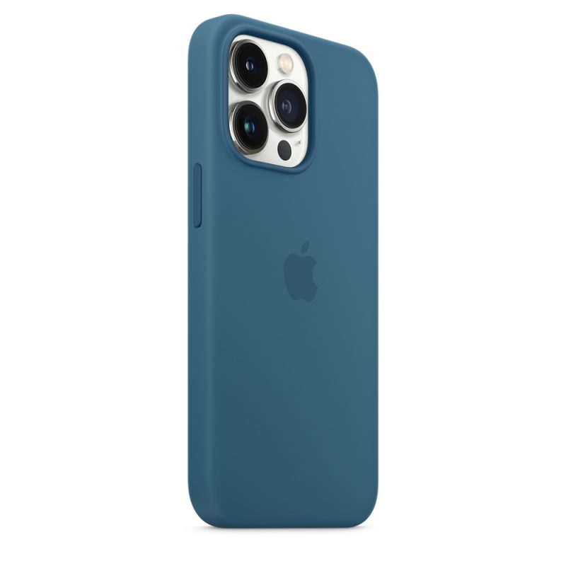 Apple silikónový obal pre iPhone 13 Pro – ľadovo modrý s MagSafe 3