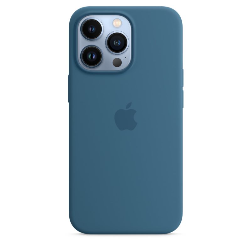 Apple silikónový obal pre iPhone 13 Pro – ľadovo modrý s MagSafe 5