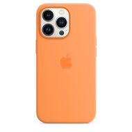 Apple silikónový obal pre iPhone 13 Pro – nechtíkovo oranžový s MagSafe
