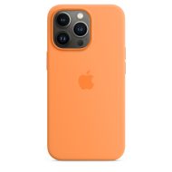 Apple silikónový obal pre iPhone 13 Pro – nechtíkovo oranžový s MagSafe – Obrázok 4