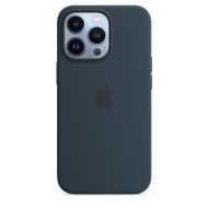 Apple silikónový obal pre iPhone 13 Pro – tmavomodrý s MagSafe – Obrázok 5