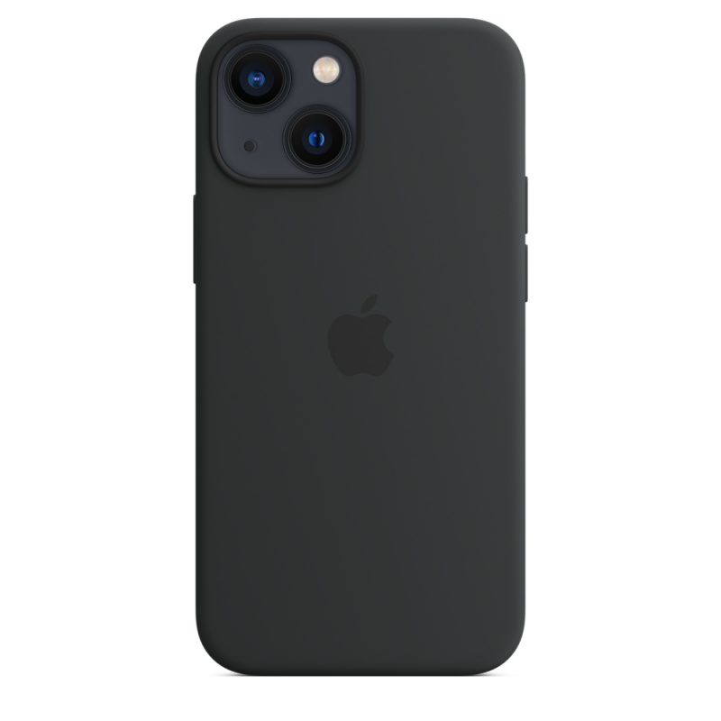 Apple silikónový obal pre iPhone 13 – čierny s MagSafe 4